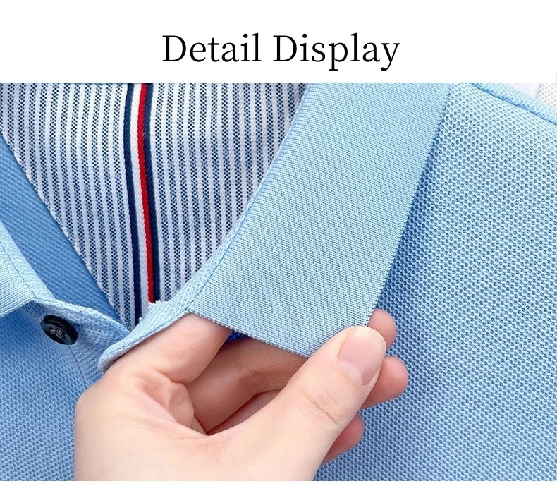 Men's Cotton Polo Shirt Embroidered