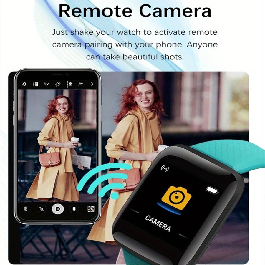 Fitness Smartwatch Android iOS Compatible