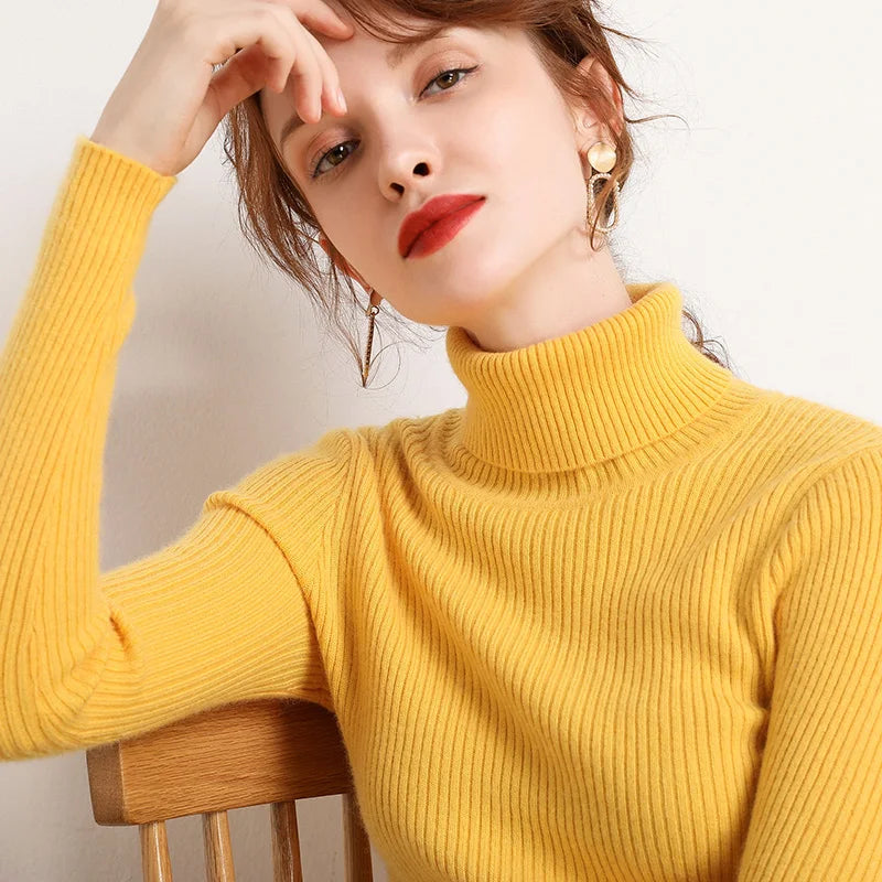 Women’s Fall Turtleneck Sweater