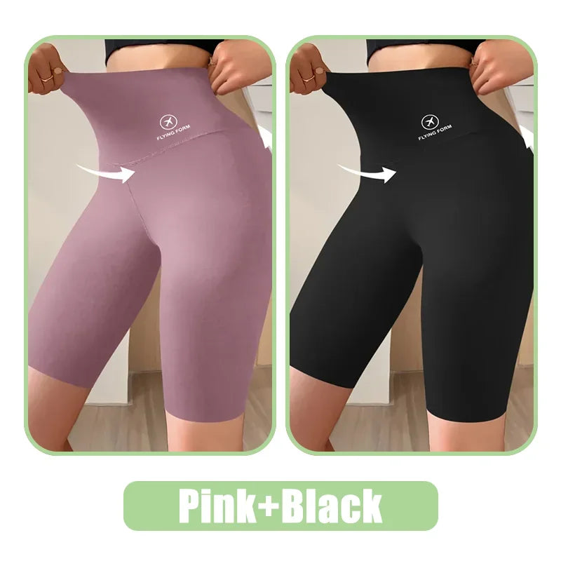 Women  Cycling Jogging Fitness High Waist Push Up