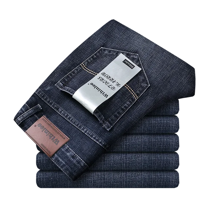 Men's Business Casual Straight Jeans
