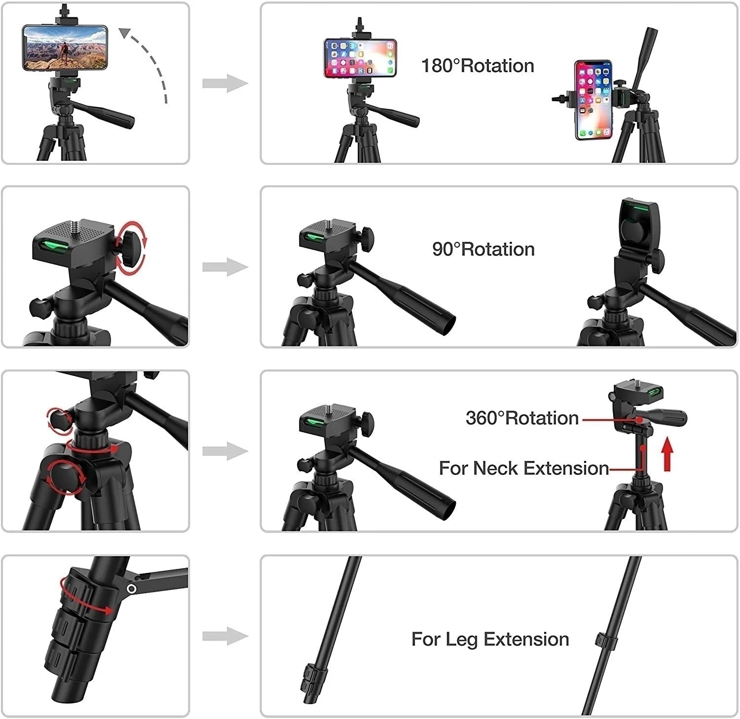 Universal Phone Camera Tripod