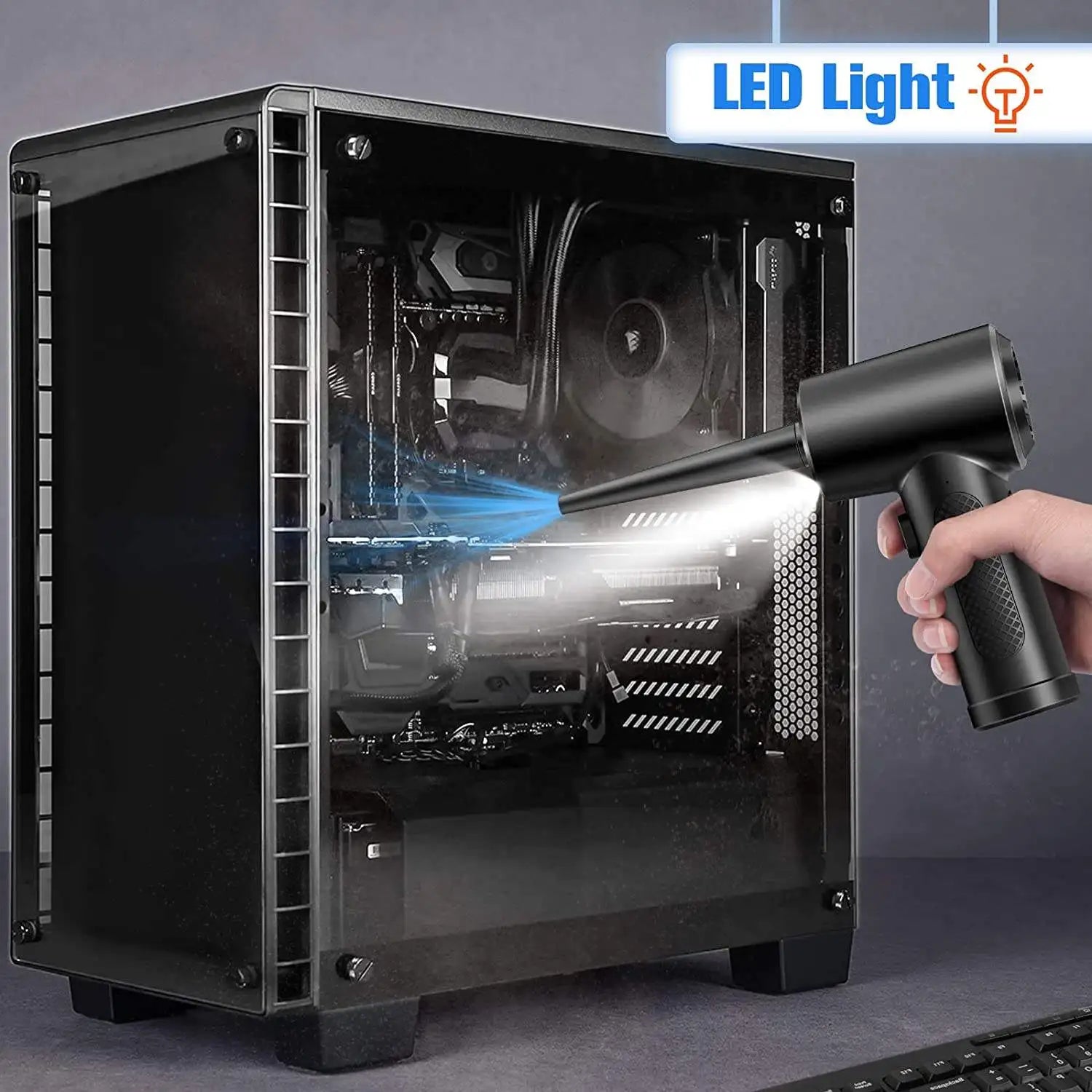 Cordless Air Duster Computer Cleaner