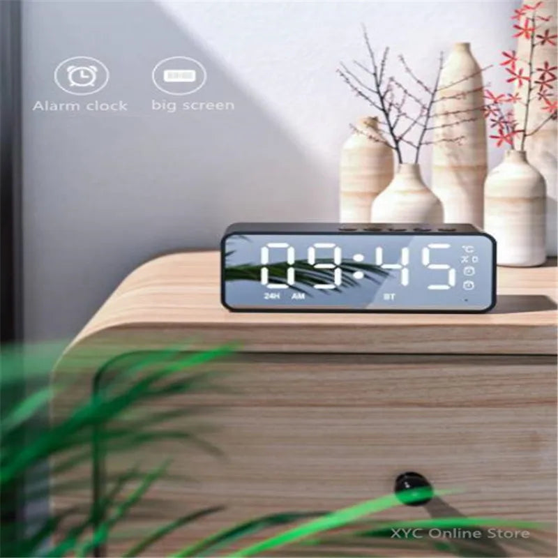 Portable Bluetooth Speaker Mini Alarm