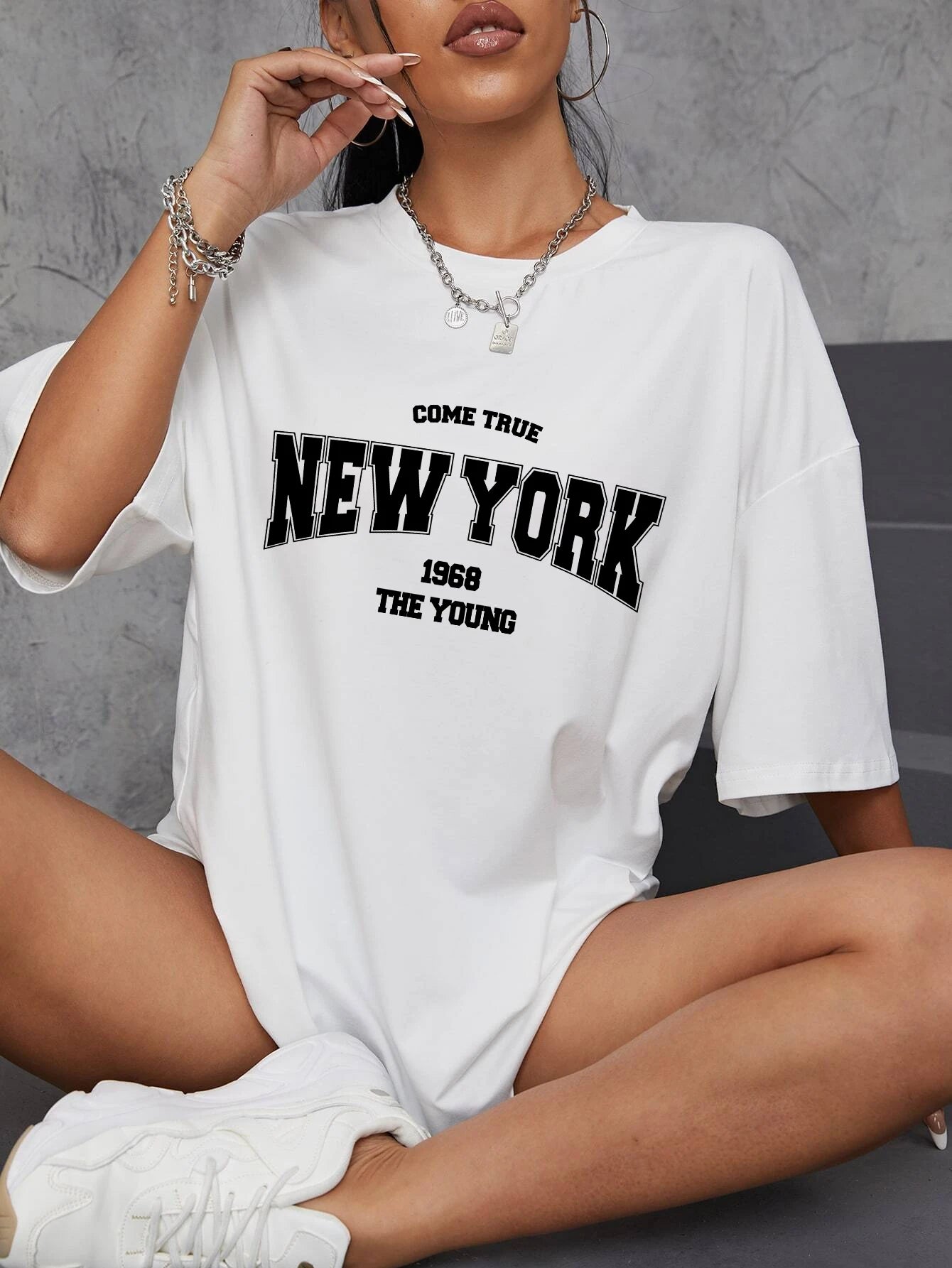 Oversized Cotton T-Shirt