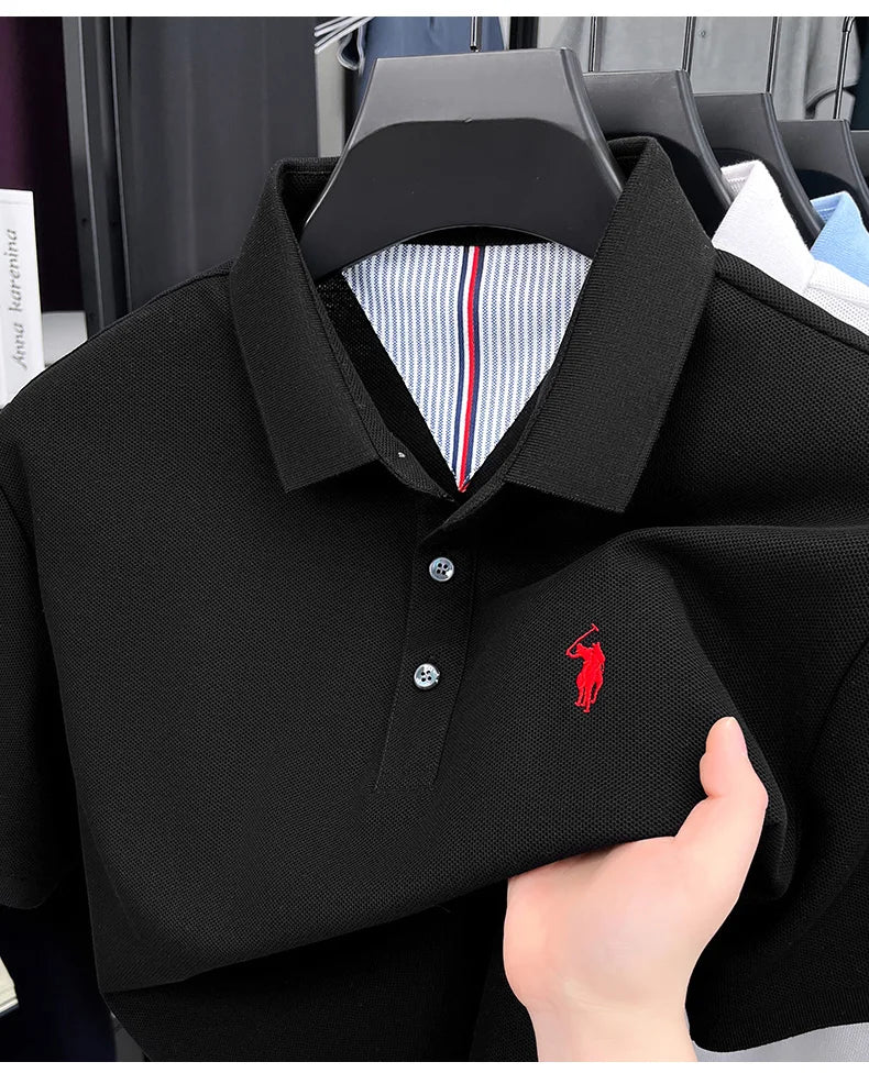 Men's Cotton Polo Shirt Embroidered