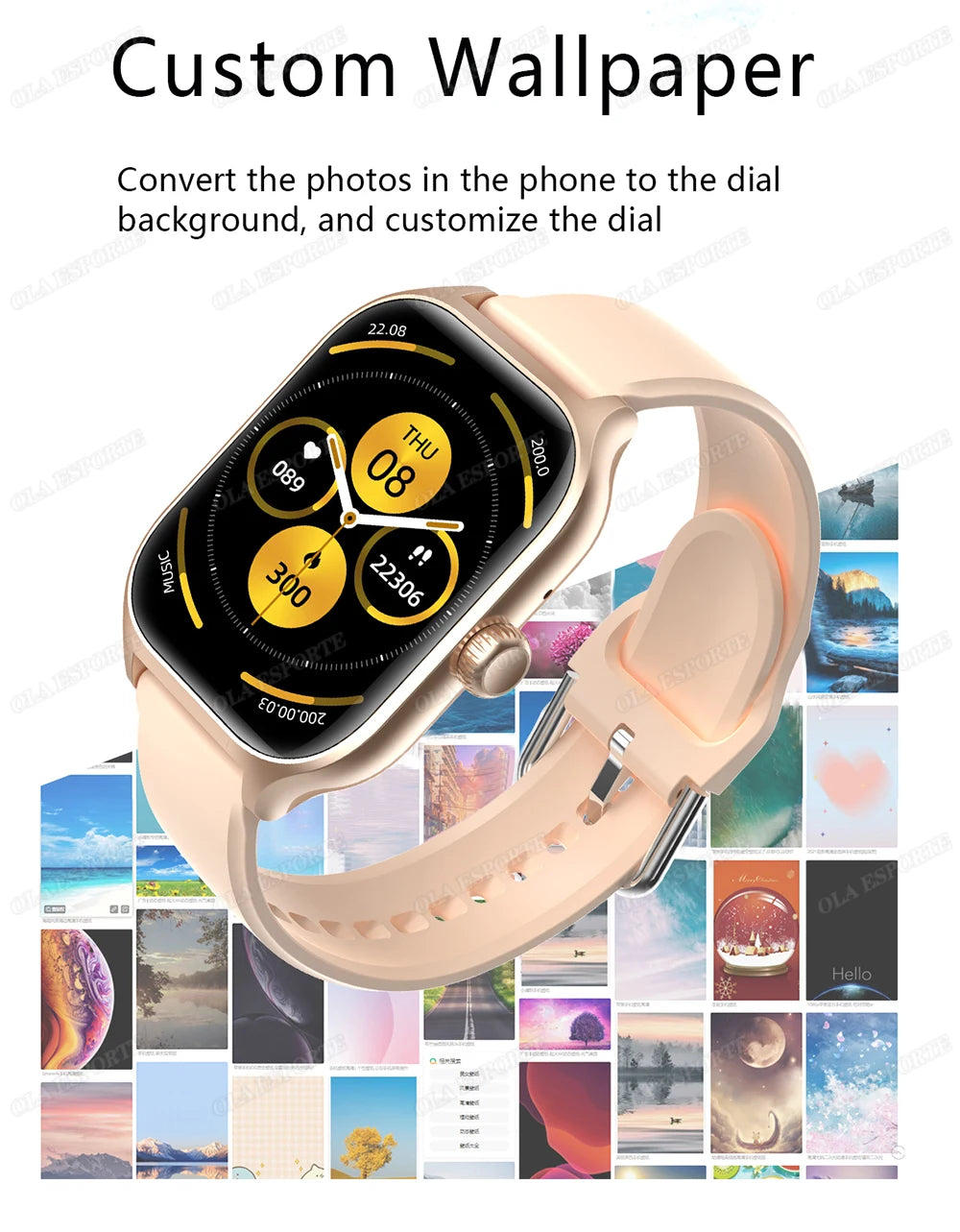 Smart Watch For Android IOS Watches