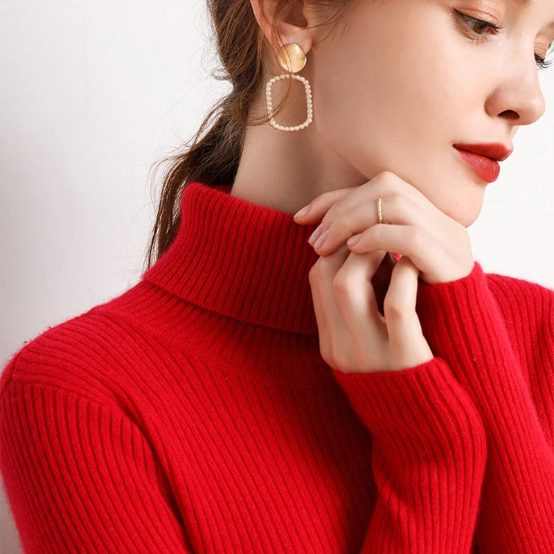 Women’s Fall Turtleneck Sweater