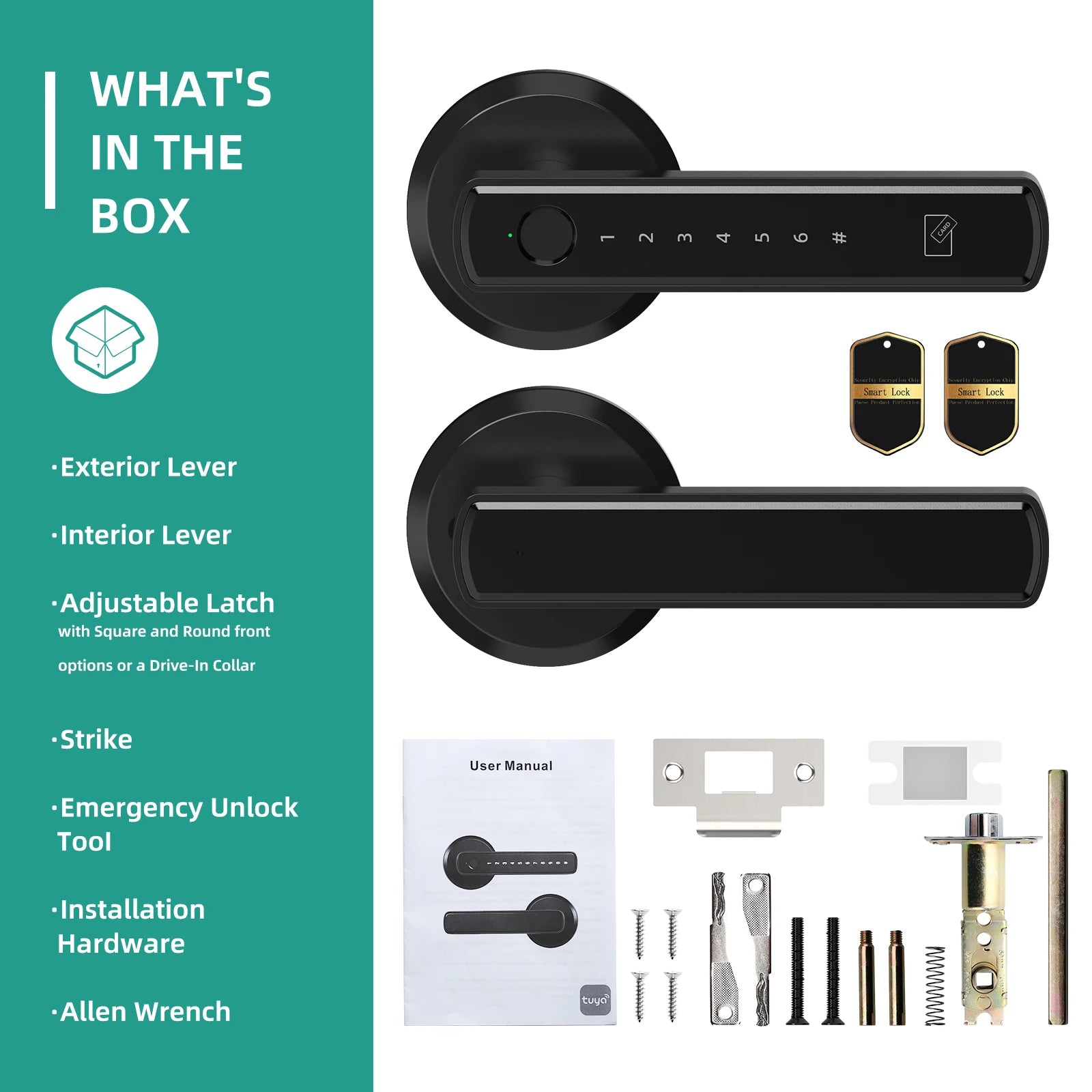 Smart Fingerprint Door Lock Keypad