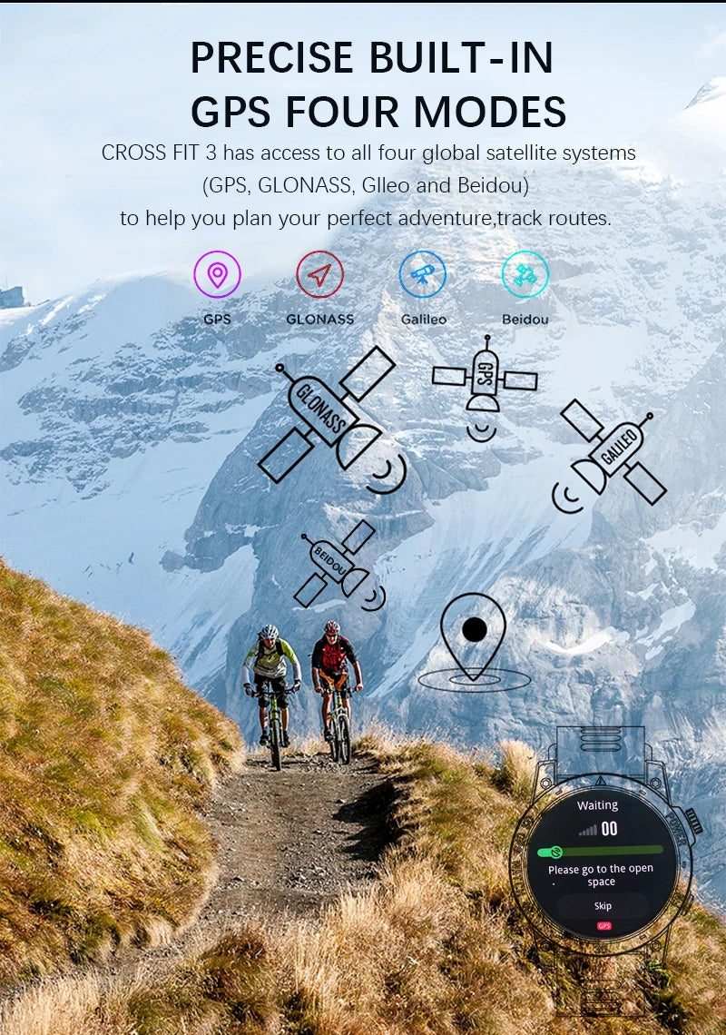 New GPS Sport Smartwatch for Men