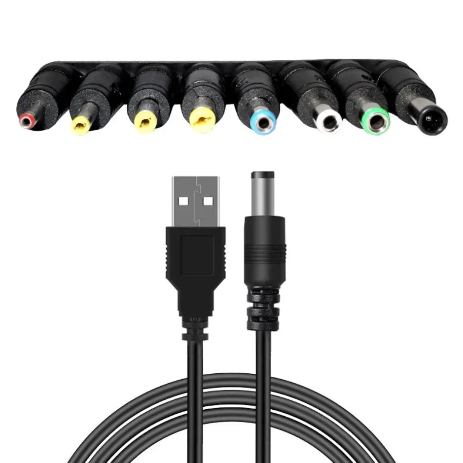 Universal Power Cable USB to DC 5.5