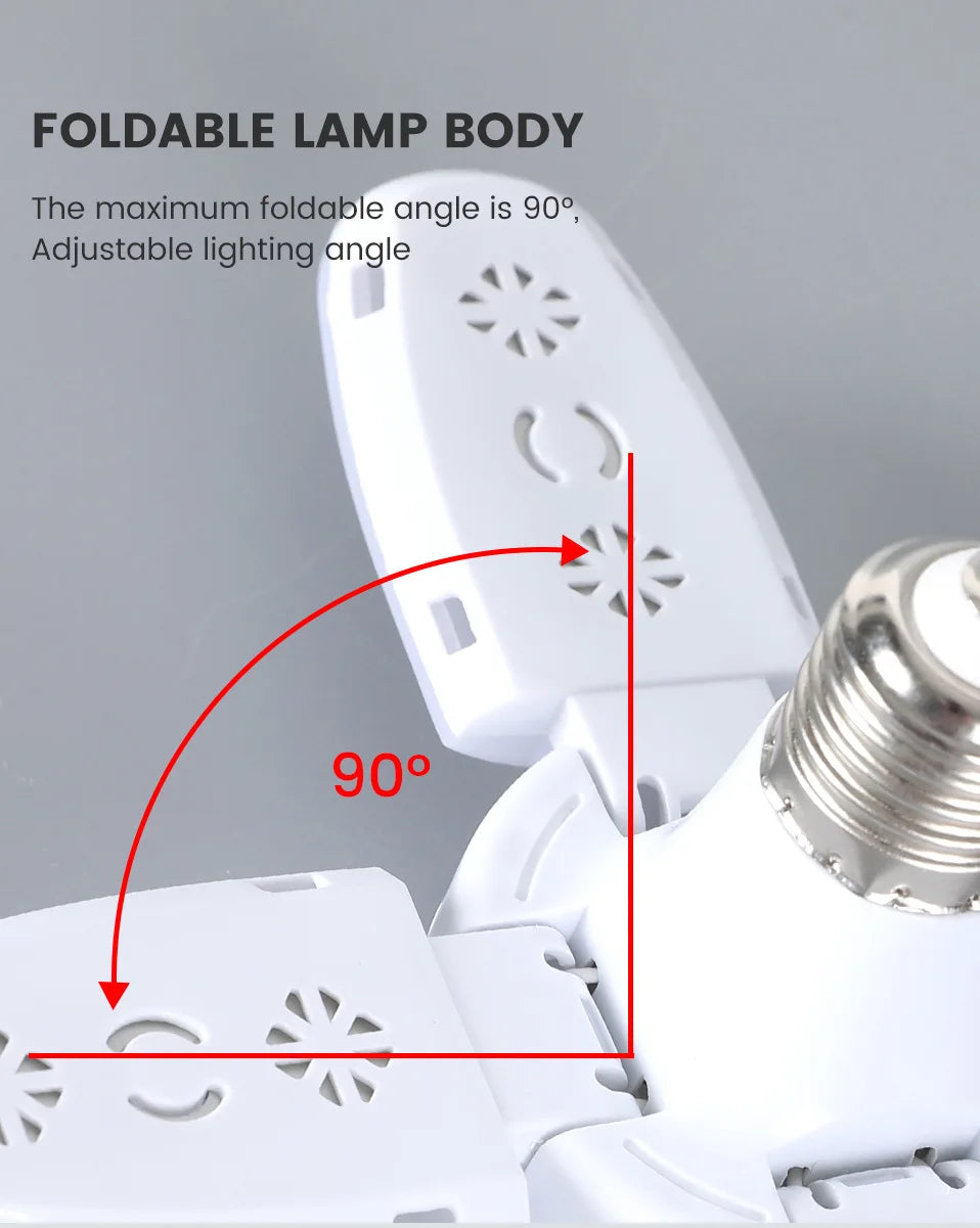 Foldable LED Bulb 28W E27