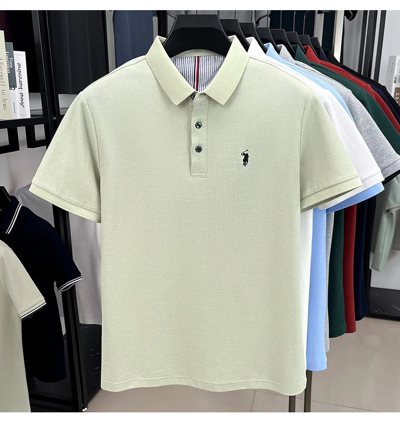 Men's Cotton Polo Shirt Embroidered