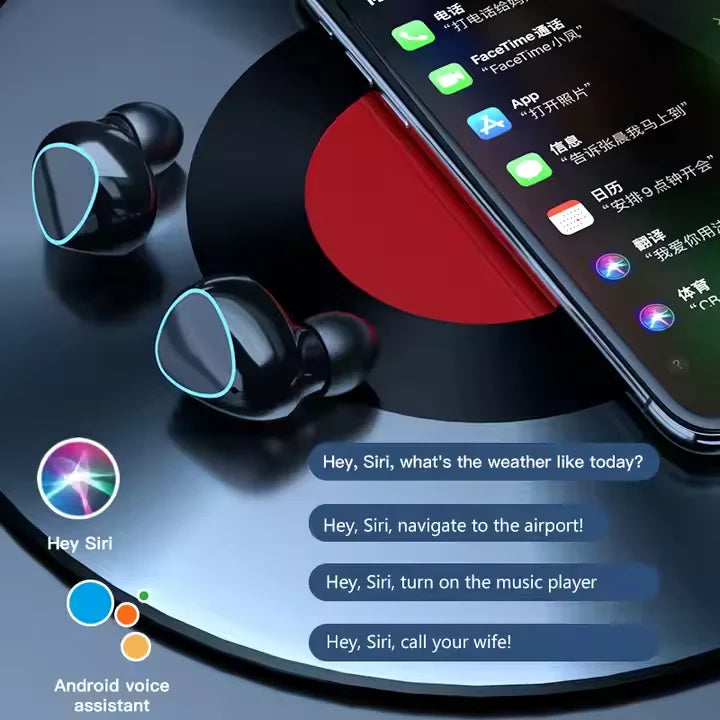 M10 Wireless Earphones Power Bank