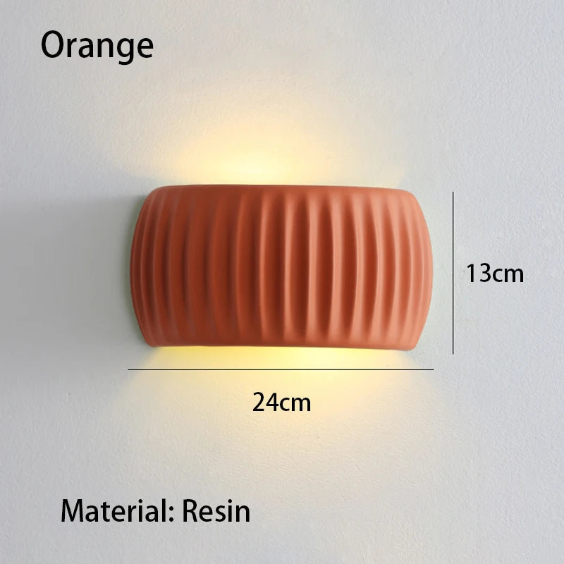 French European Resin Wall Lamp – Modern