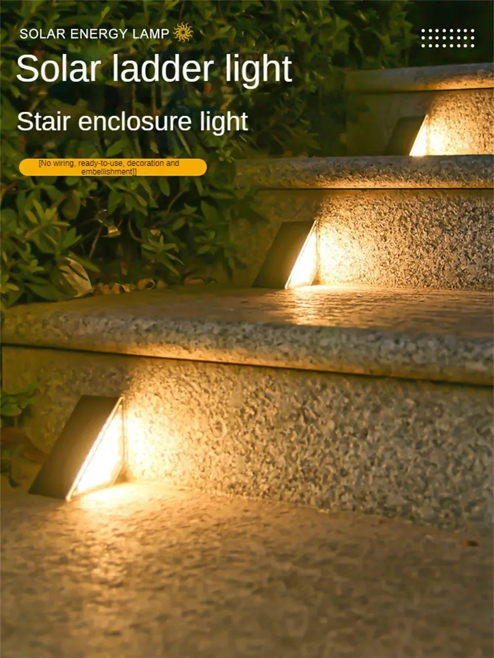 LED Solar Step Lights
