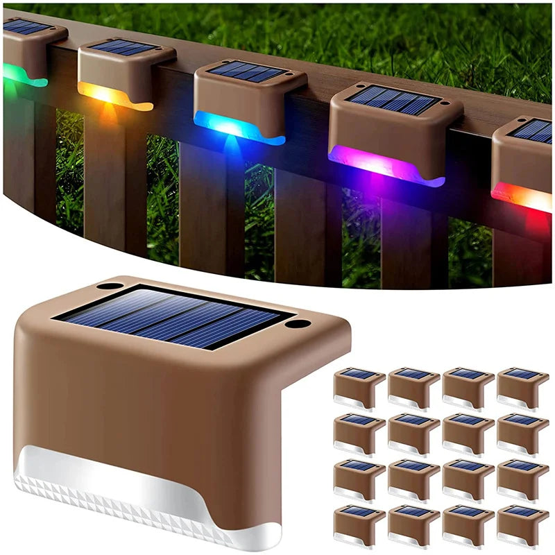 Solar LED Deck Step Lights