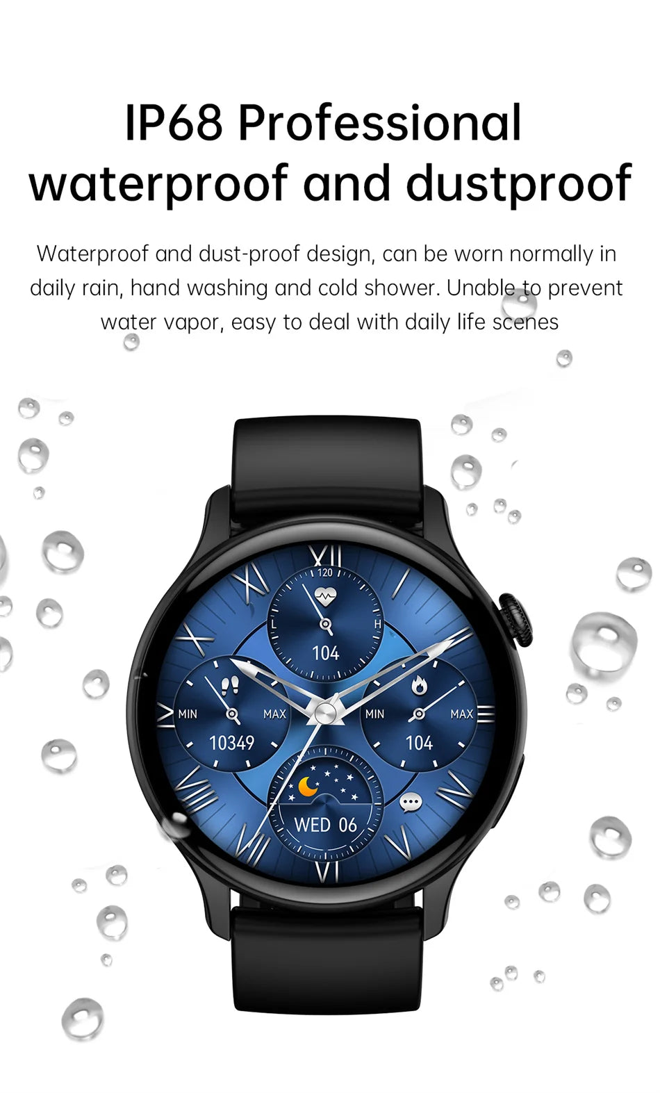 2024 AMOLED Ladies Smartwatch