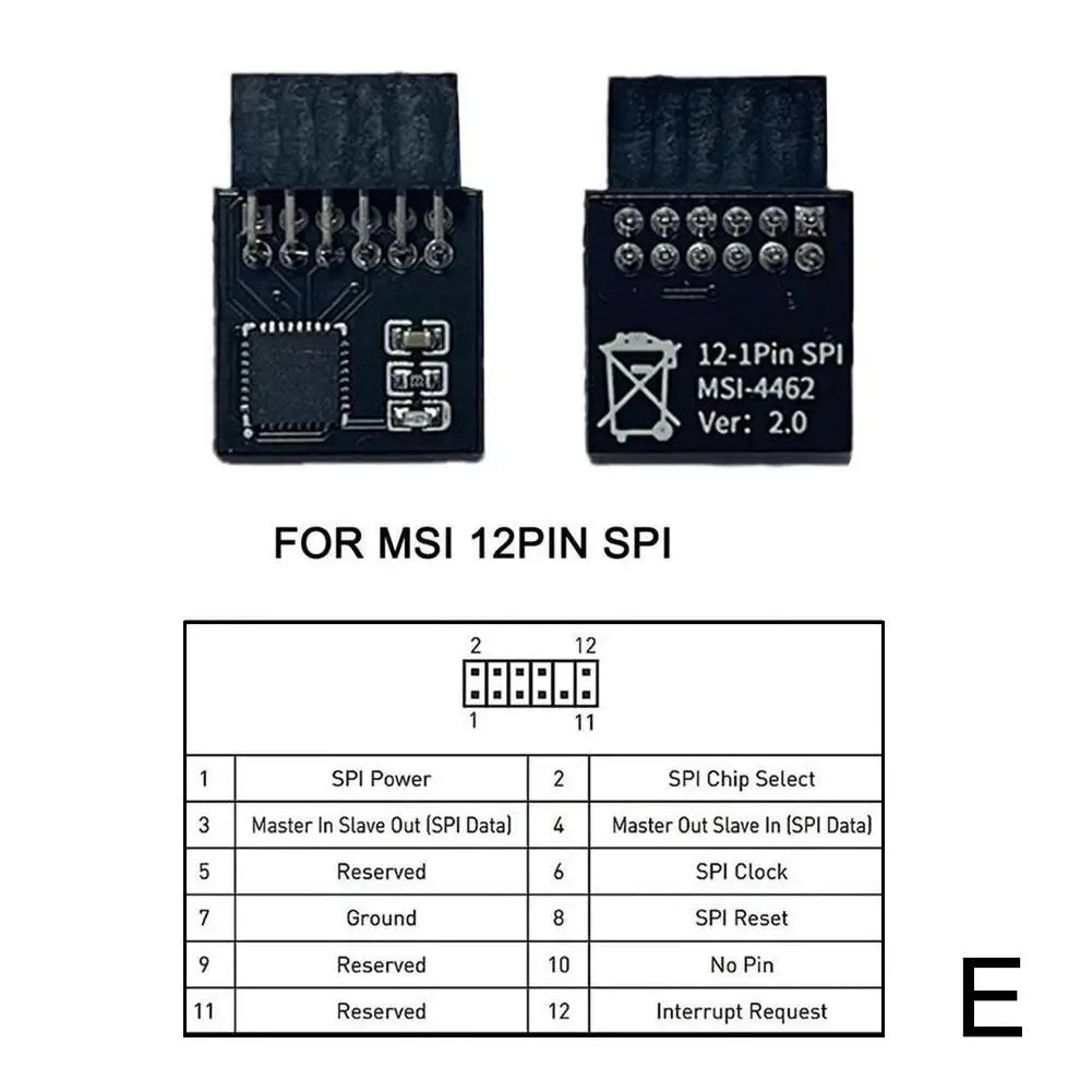 TPM 2.0 Security Module 14Pin
