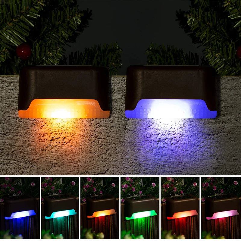 Solar LED Deck Step Lights