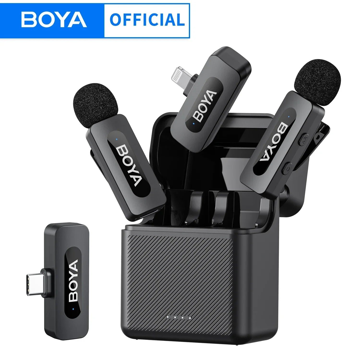 BOYA Wireless Lavalier Microphone System