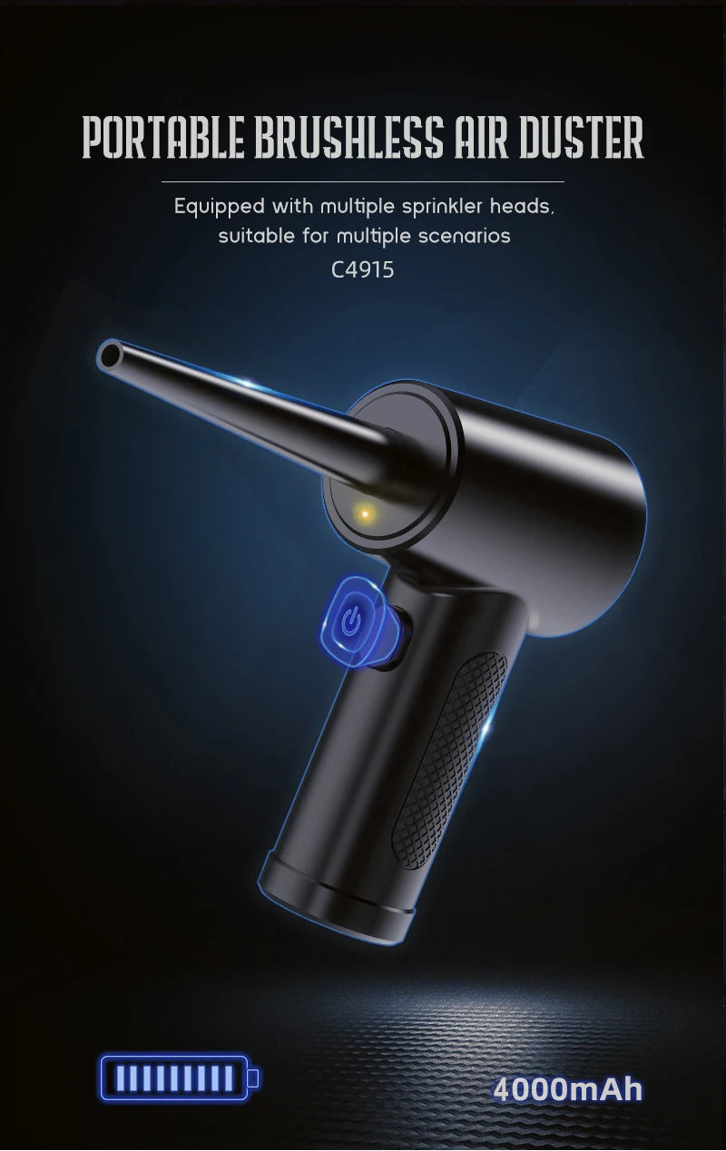 Cordless Air Duster Computer Cleaner