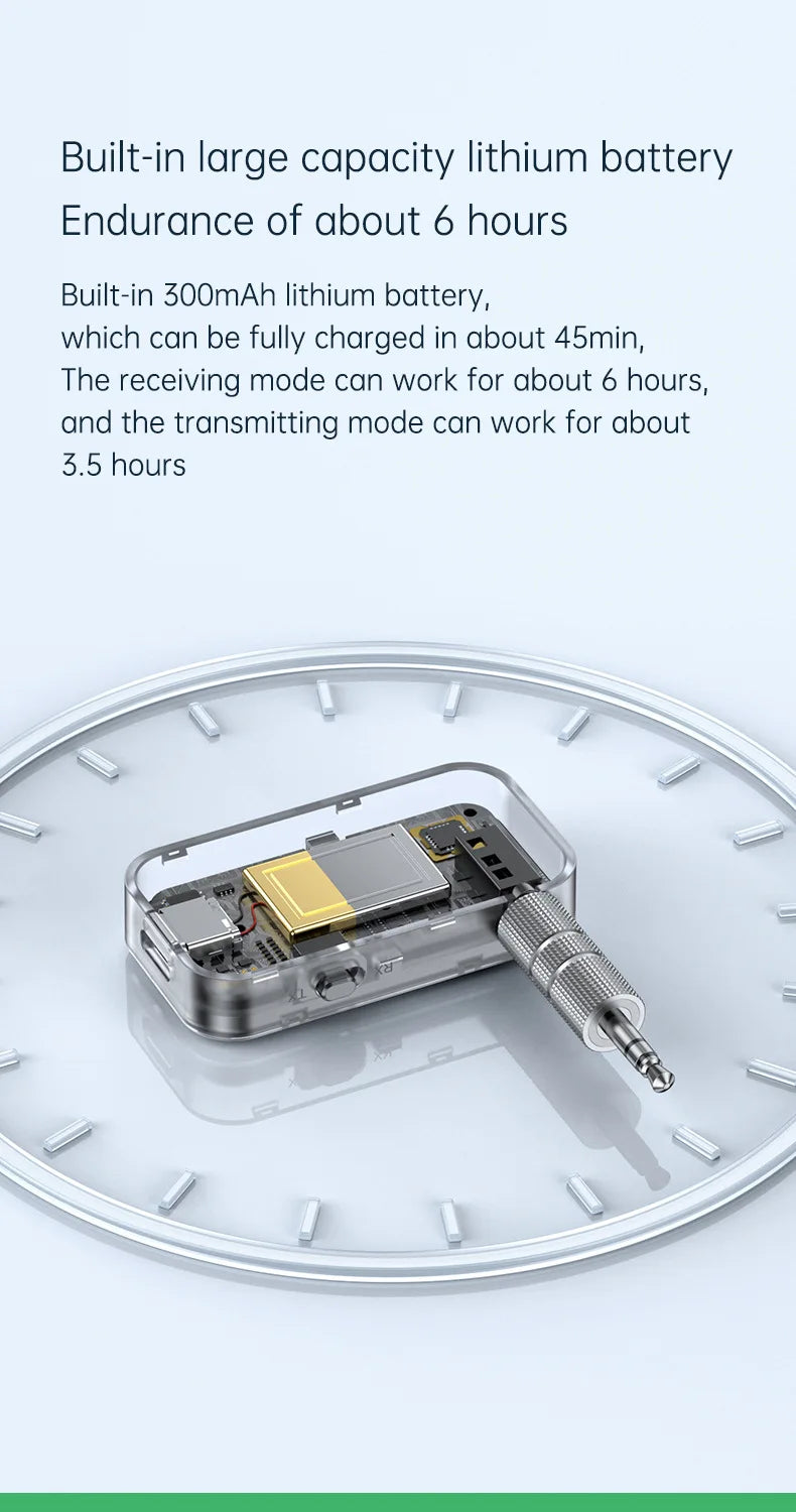 Bluetooth 5.3 Audio Adapter Transmitter