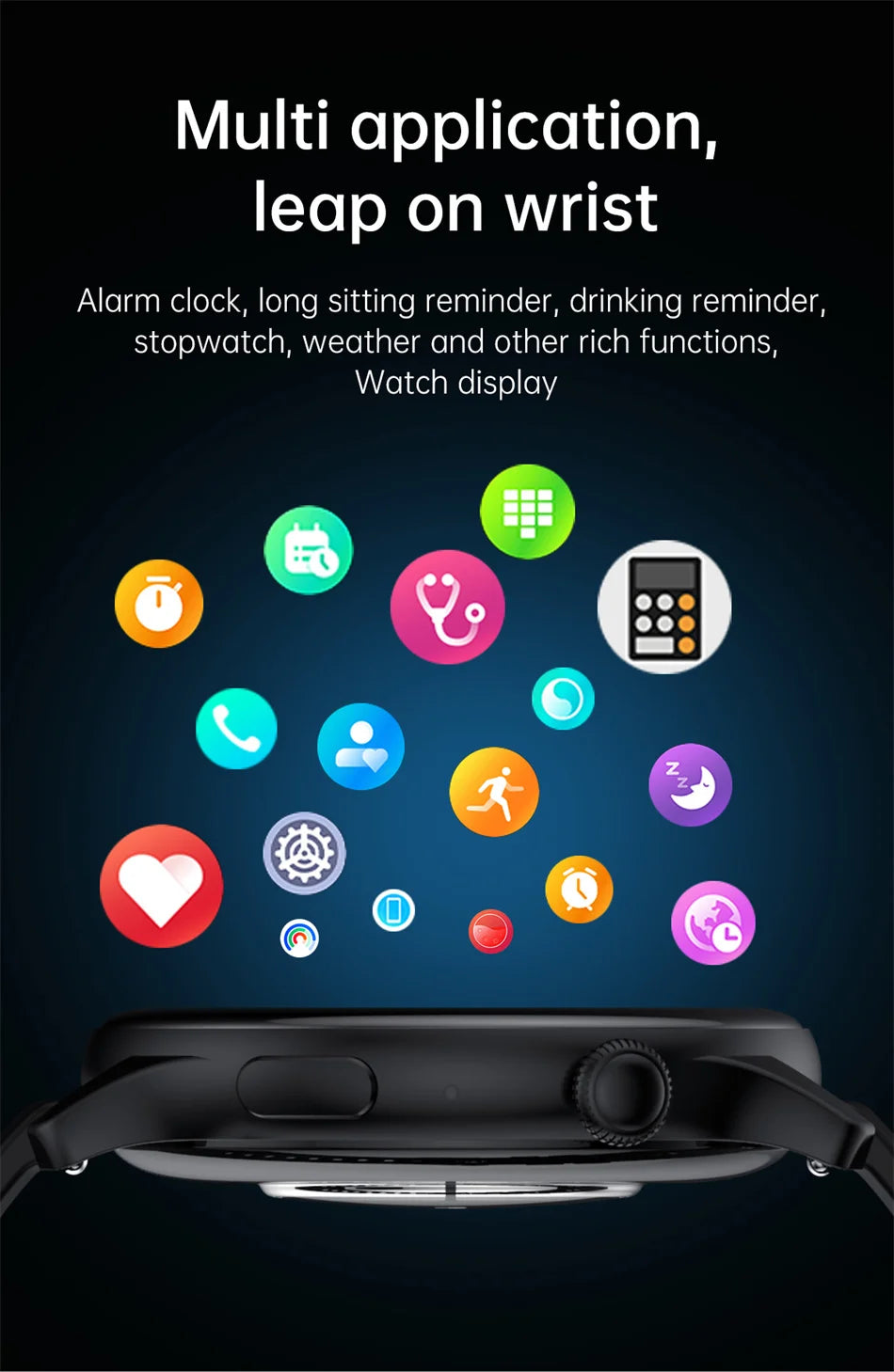 2024 AMOLED Ladies Smartwatch
