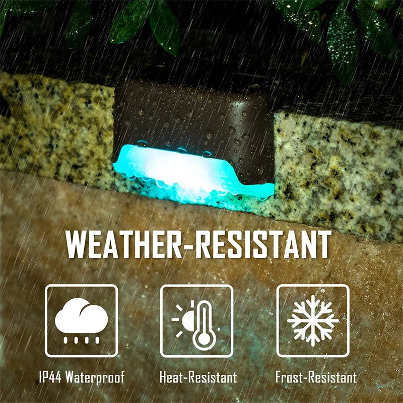 Solar LED Deck Step Lights