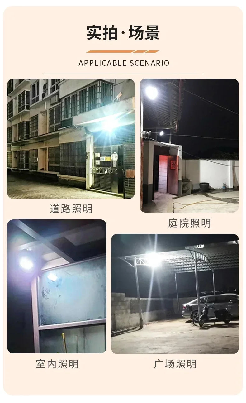 Outdoor Solar LED Flood Light – 50W–500W