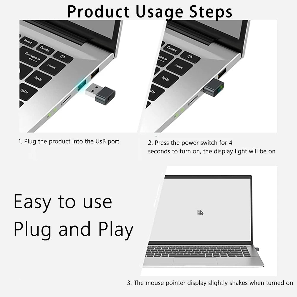Mouse Jiggler Undetectable USB Mover
