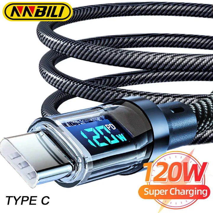 USB-C Fast Charging Cable 120W