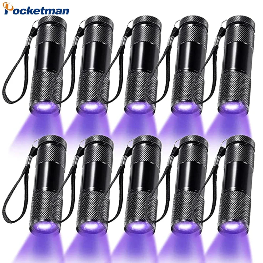 395nm UV Blacklight Flashlight