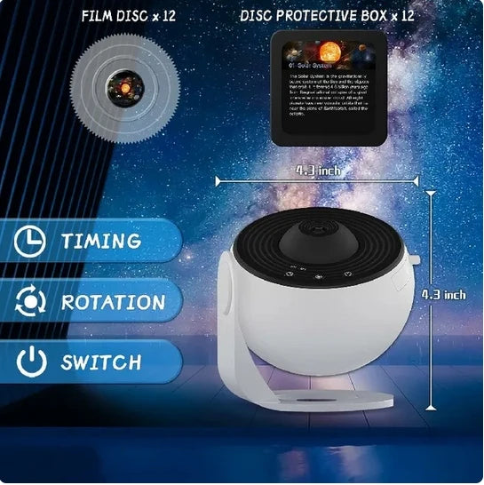 Galaxy Star Projector Lamp