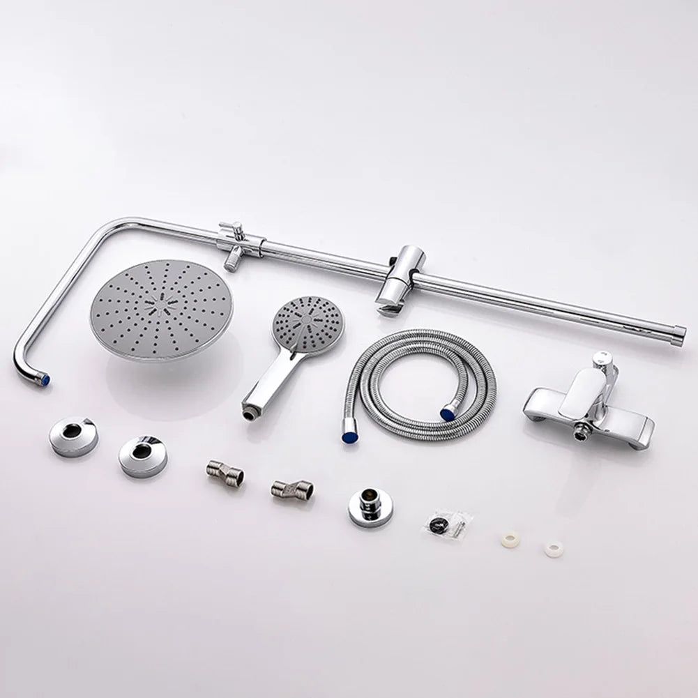 360° Rotatable Rainfall Shower Set