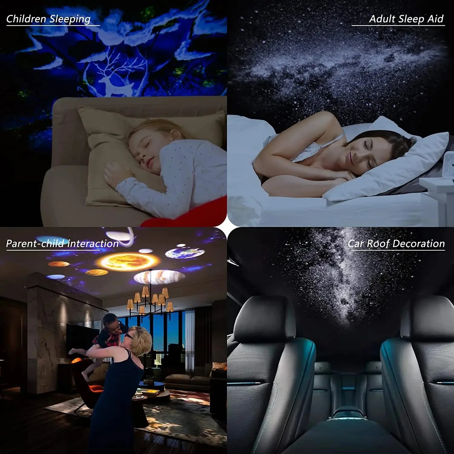 Galaxy Star Projector Lamp