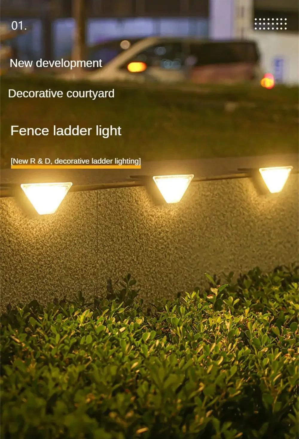LED Solar Step Lights