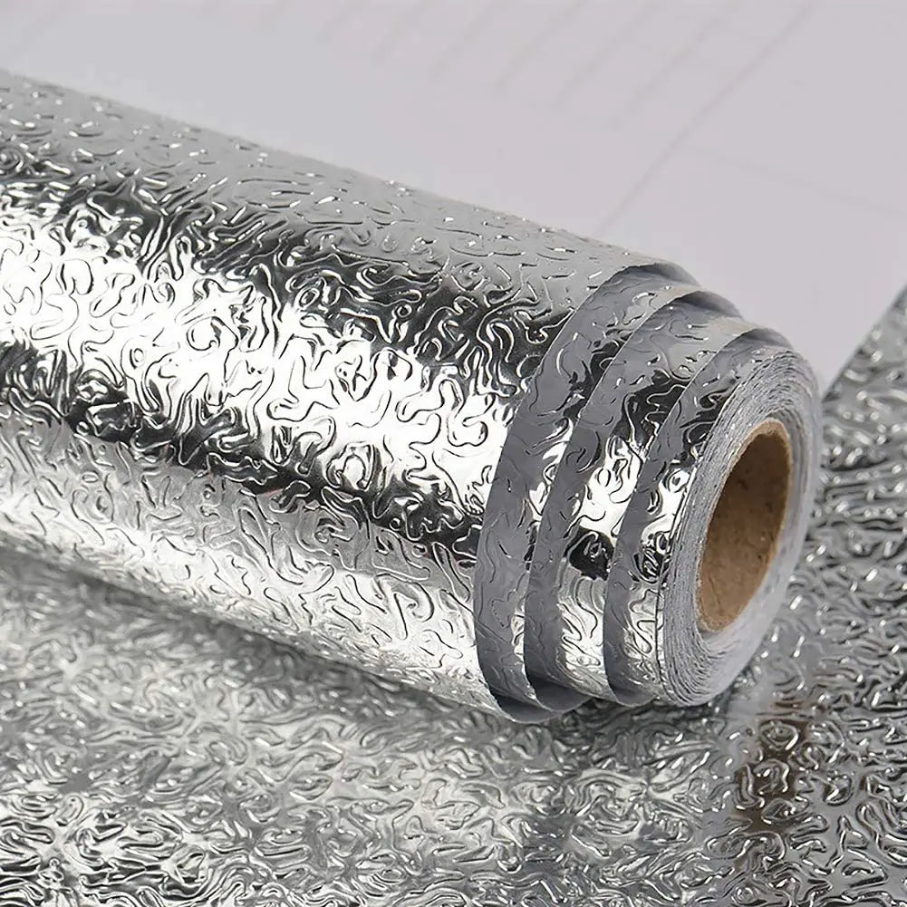 Gold Metal Self-Adhesive Wallpaper