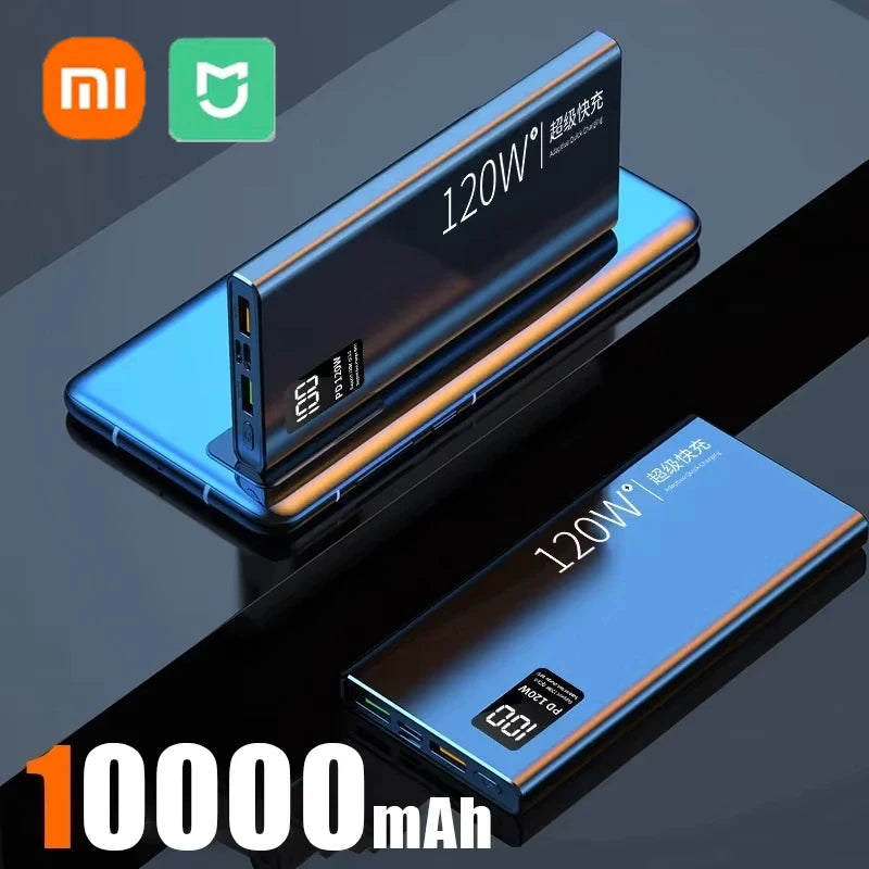 120W 50000mAh Fast Charging Power Bank
