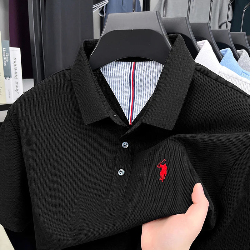 Men's Cotton Polo Shirt Embroidered