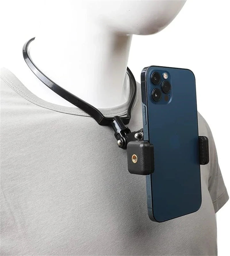 Hands-Free Smartphone Neck Mount