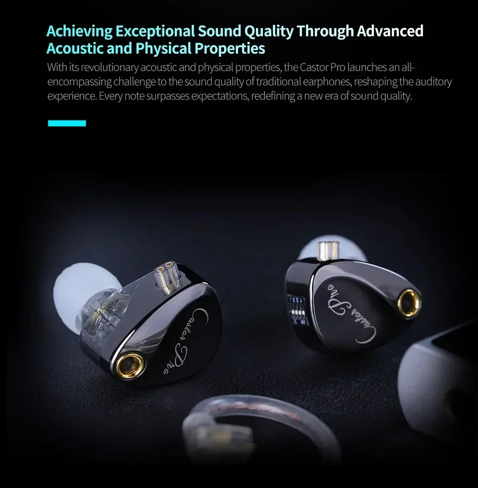 KZ Castor PRO HiFi Earphones