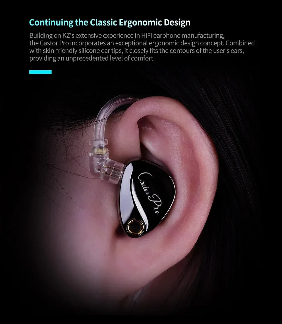 KZ Castor PRO HiFi Earphones