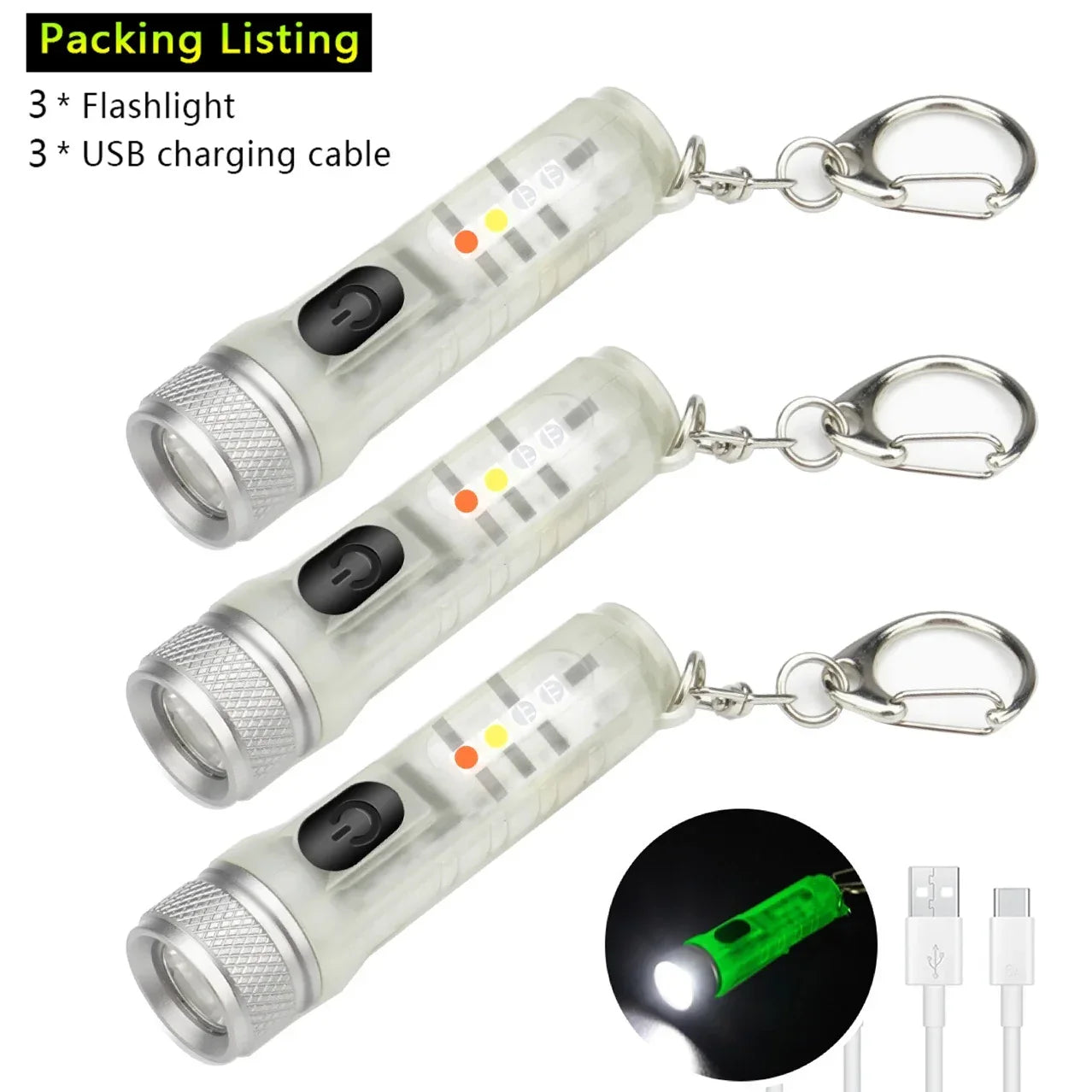 Mini Keychain Flashlight
