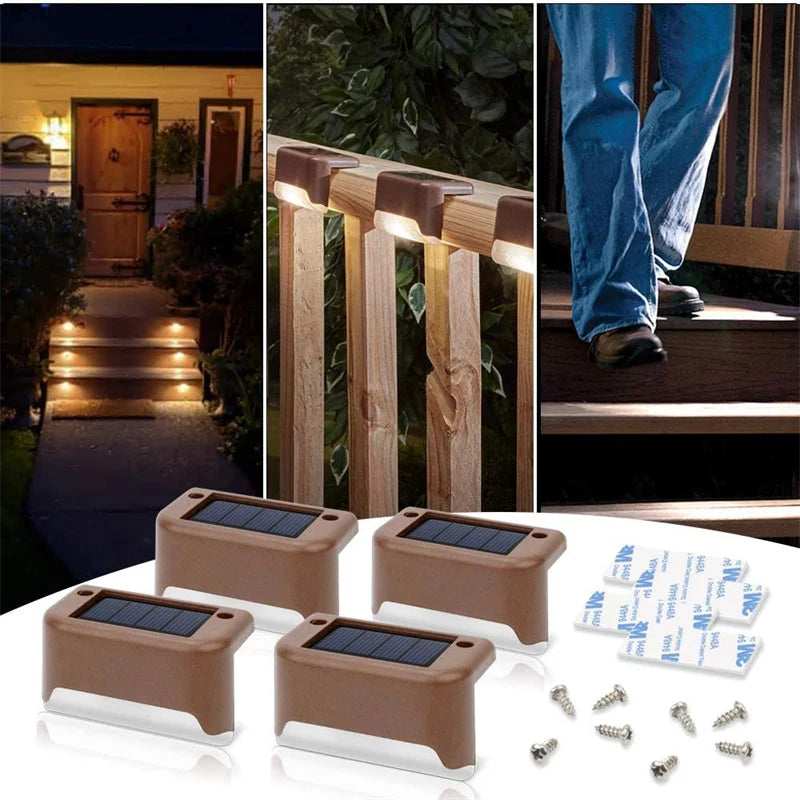 Solar LED Deck Step Lights