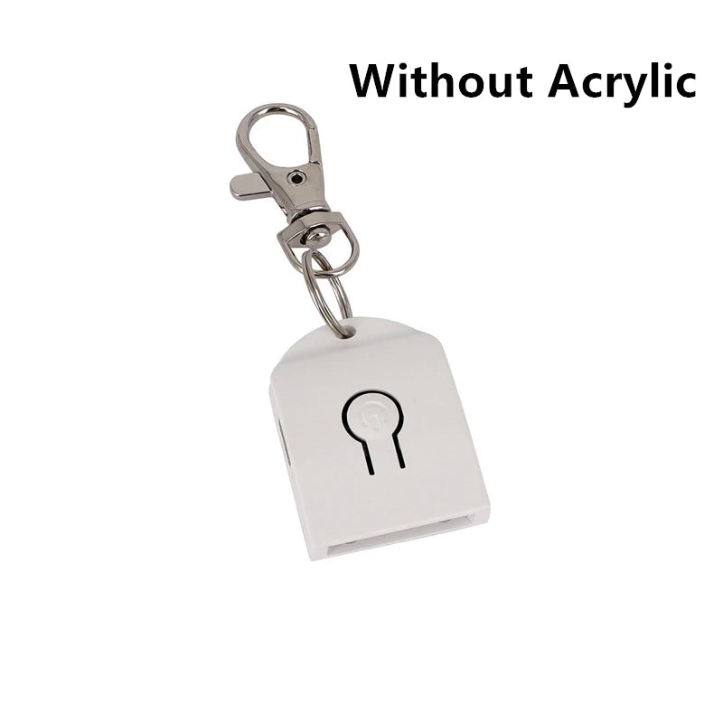 RGB Acrylic LED Keychain