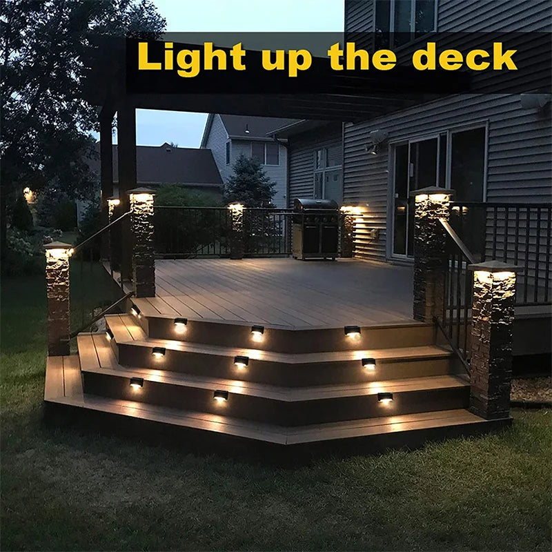 Solar LED Deck Step Lights
