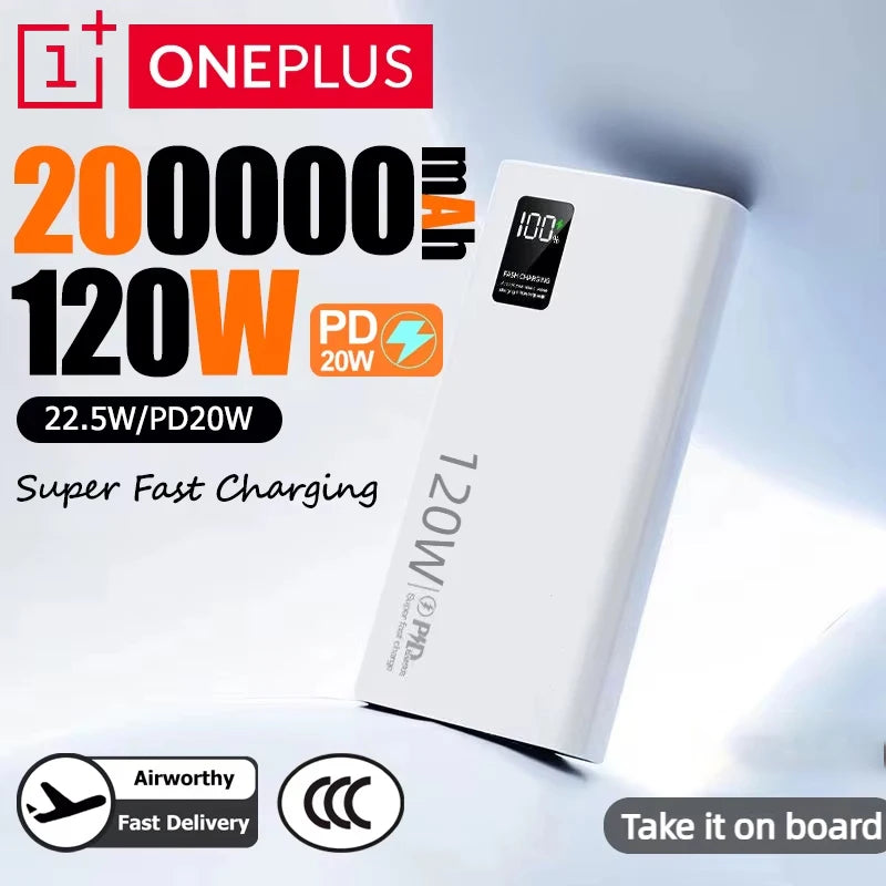 OnePlus 120W 200000mAh Power Bank