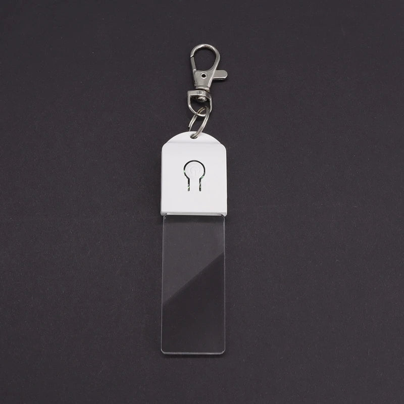 RGB Acrylic LED Keychain