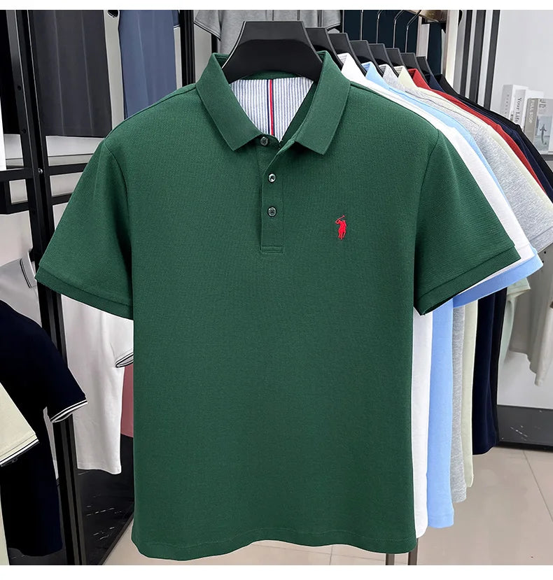 Men's Cotton Polo Shirt Embroidered